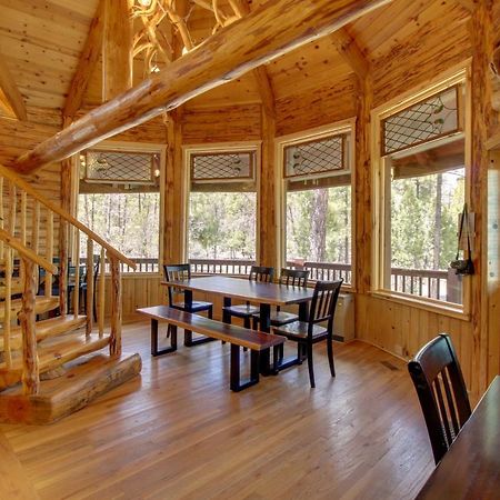 Lakeside Cabin On 2 Acres With Fire Pit And Hot Tub! Pinetop-Lakeside Exterior foto