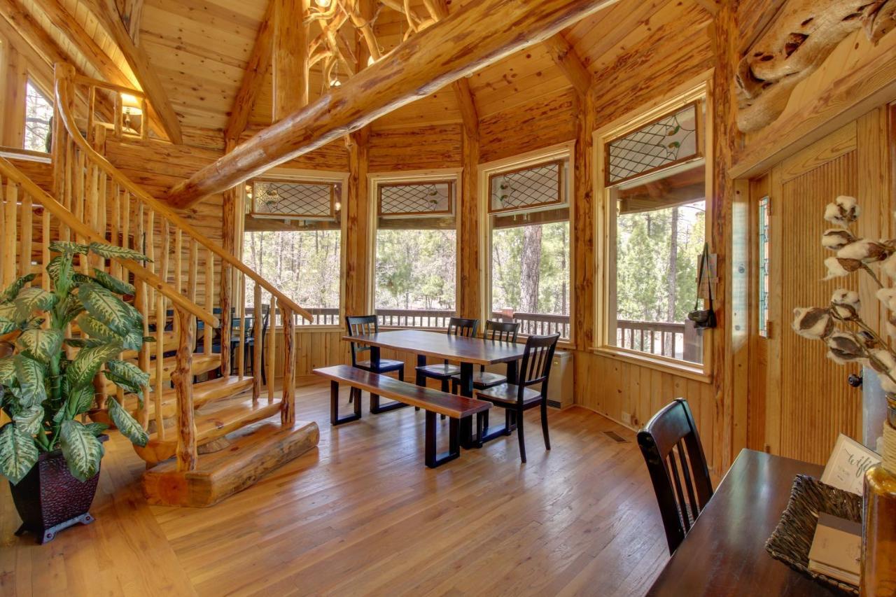 Lakeside Cabin On 2 Acres With Fire Pit And Hot Tub! Pinetop-Lakeside Exterior foto