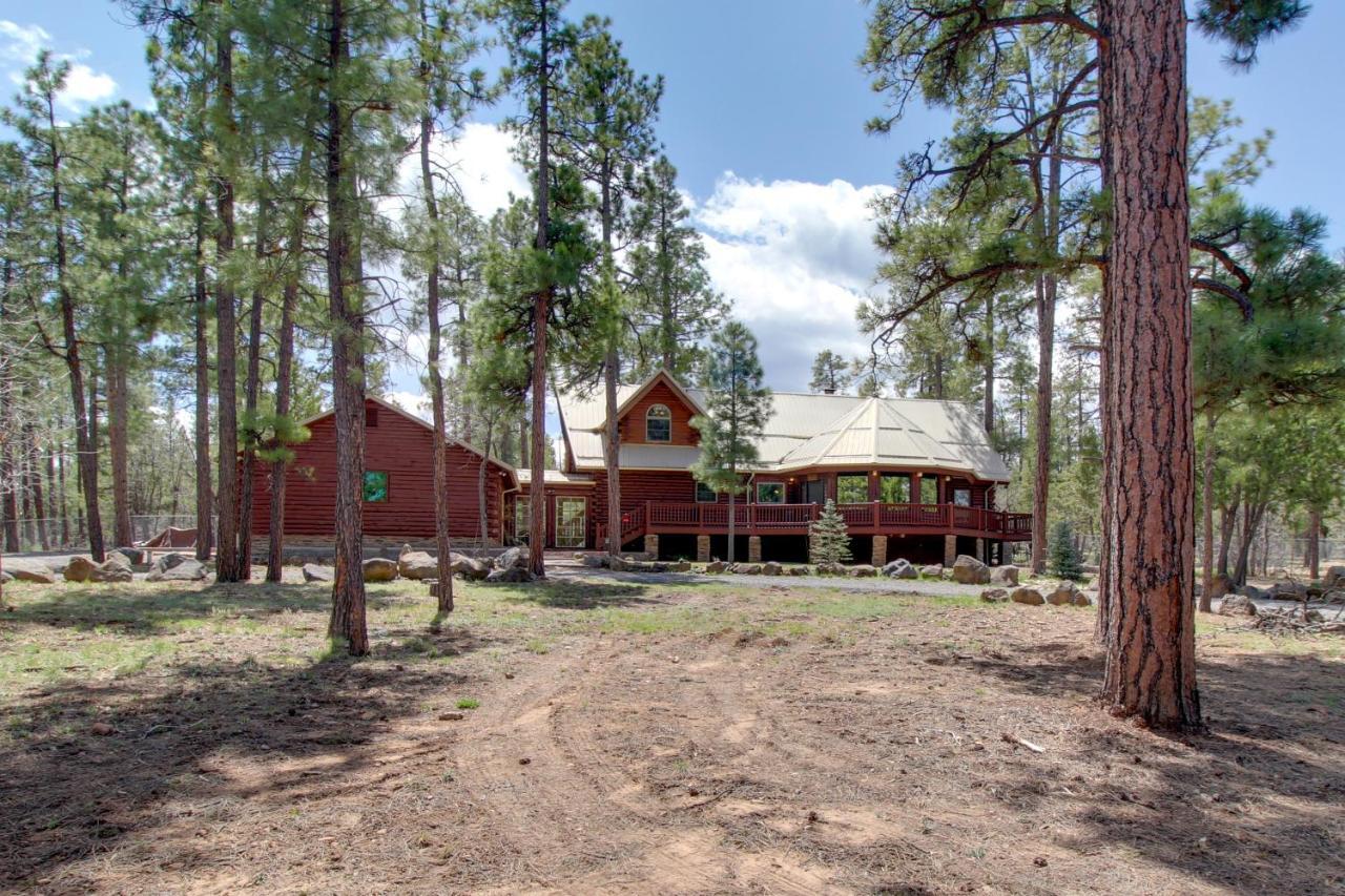 Lakeside Cabin On 2 Acres With Fire Pit And Hot Tub! Pinetop-Lakeside Exterior foto