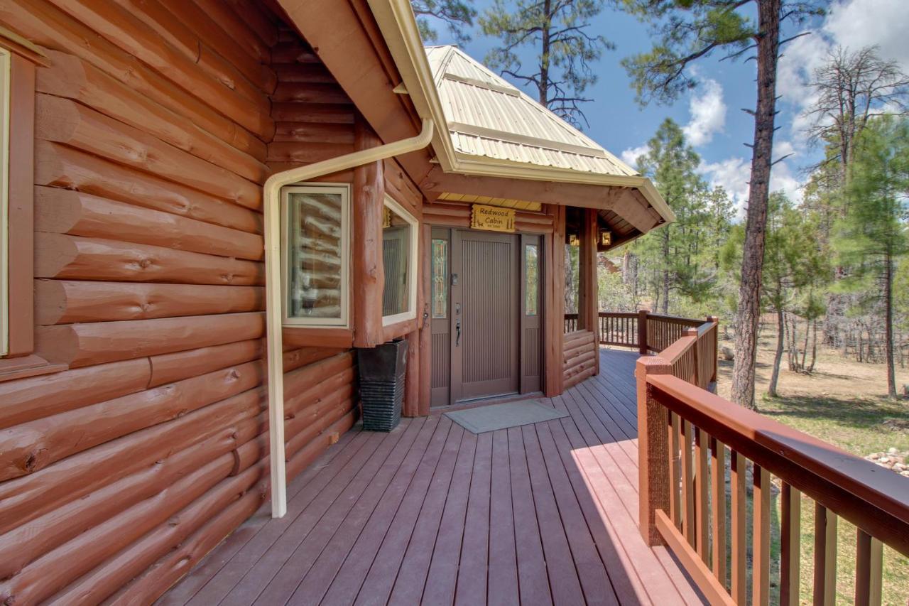 Lakeside Cabin On 2 Acres With Fire Pit And Hot Tub! Pinetop-Lakeside Exterior foto