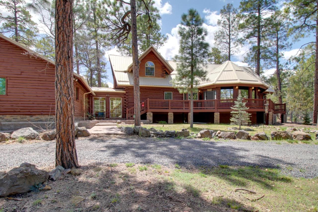 Lakeside Cabin On 2 Acres With Fire Pit And Hot Tub! Pinetop-Lakeside Exterior foto