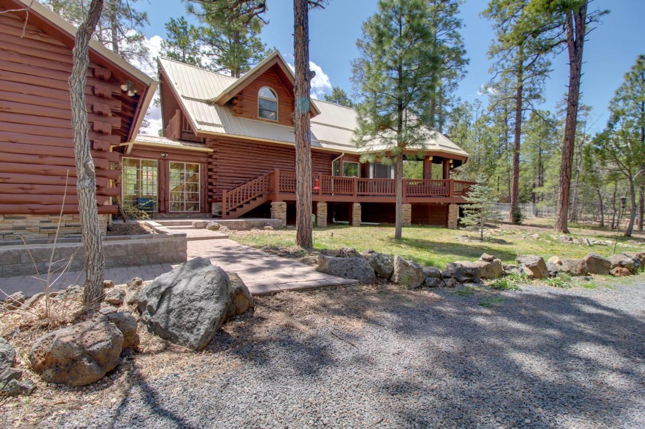 Lakeside Cabin On 2 Acres With Fire Pit And Hot Tub! Pinetop-Lakeside Exterior foto