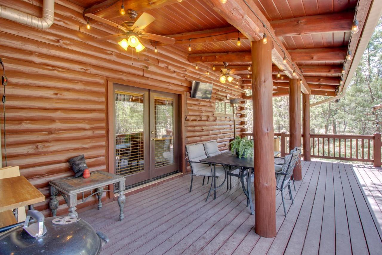 Lakeside Cabin On 2 Acres With Fire Pit And Hot Tub! Pinetop-Lakeside Exterior foto